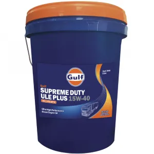 ACEITE GULF SUPER DUTY M.O. SAE 40 CANECA 5 GLNS