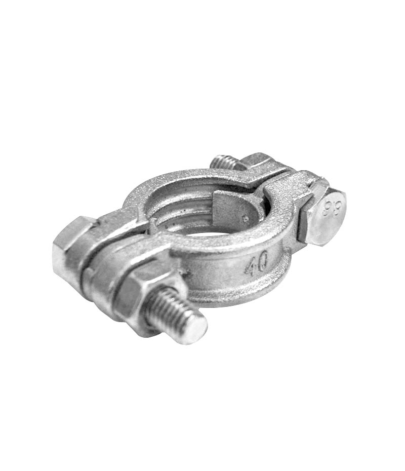 ABRAZADERA INDUST 2/PERNOS GALV 4" SL550