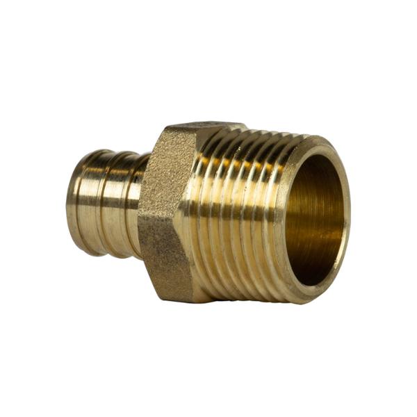 ADAPTADOR MANGUERA ALUMINIO MACHO 11 NPT 1 X 1 ESPIGA