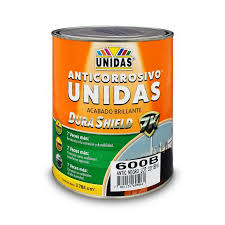 ANTICORROSIVO UNIDAS NEGRO BRILLANTE GALON