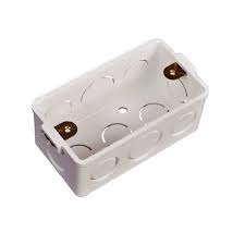 CAJETIN RECT. 2"X4" EMPOTRAR PVC INSERTO / PLASTIDOR