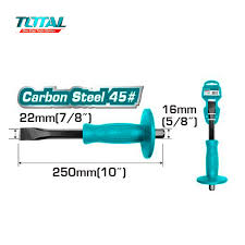 CINCEL MANUAL C/CAUCHO 22X16X250MM THT4211026 TOTAL IMS