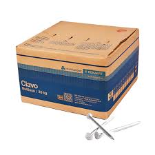 CLAVO 2 1/2"X10 CON CABEZA (65X3.45) CAJA 25KG
