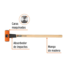 COMBO OBRA/CIVIL M/MADERA. 12.0 LBS 36" TRUPER