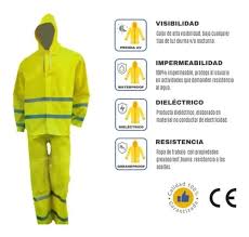 CUBRETODO IMPERMEABLE TALLA L AMARILLO 2PZS