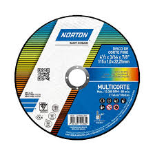 DISCO MULTICORTE NORTON 4 1/2