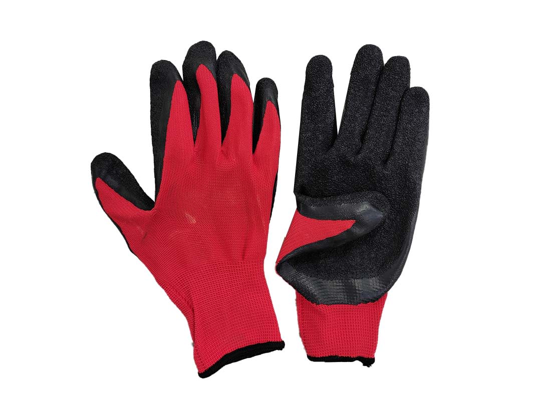 GUANTE ROJO/NEGRO P/VIDRIO T/LICRA PROTOOLS