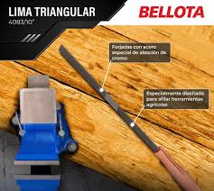 LIMA TRIANGULAR BELLOTA 4083 10