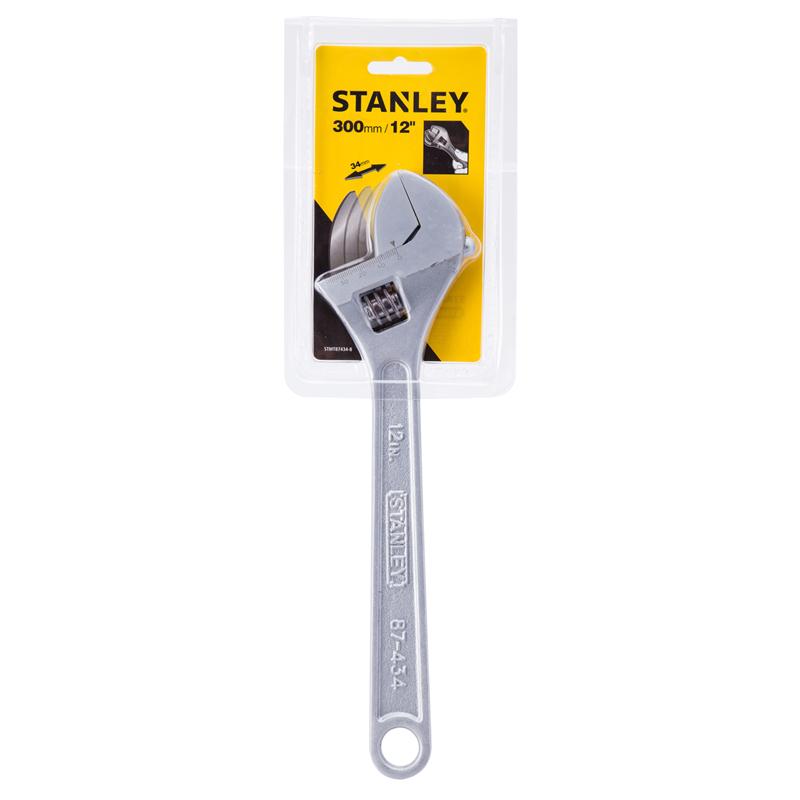 LLAVE FRANCESA 12" CROMADA 87434 STANLEY