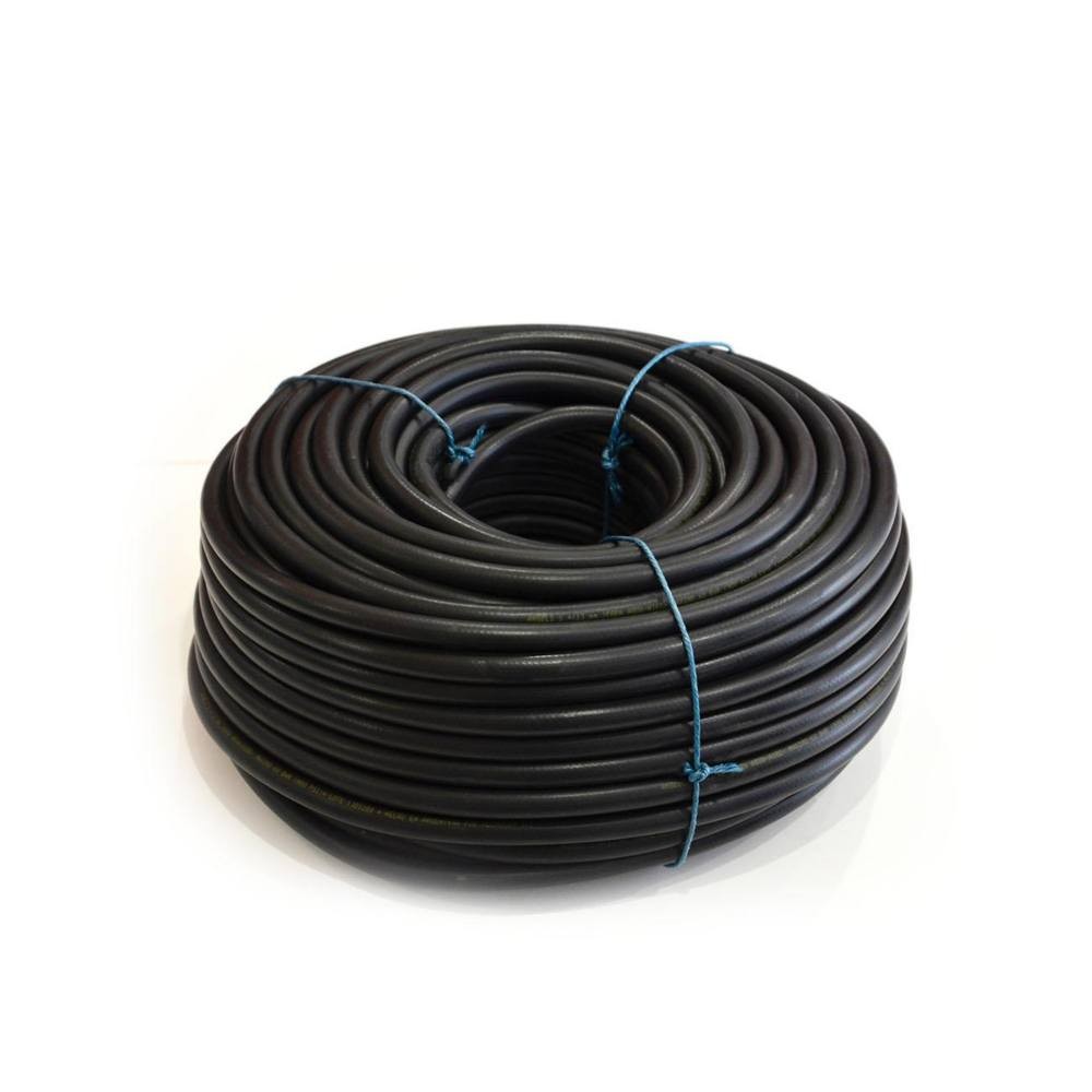 MANGUERA CAUCHO/LONA MULTI.#08 3/4" 300PSI NEGRA