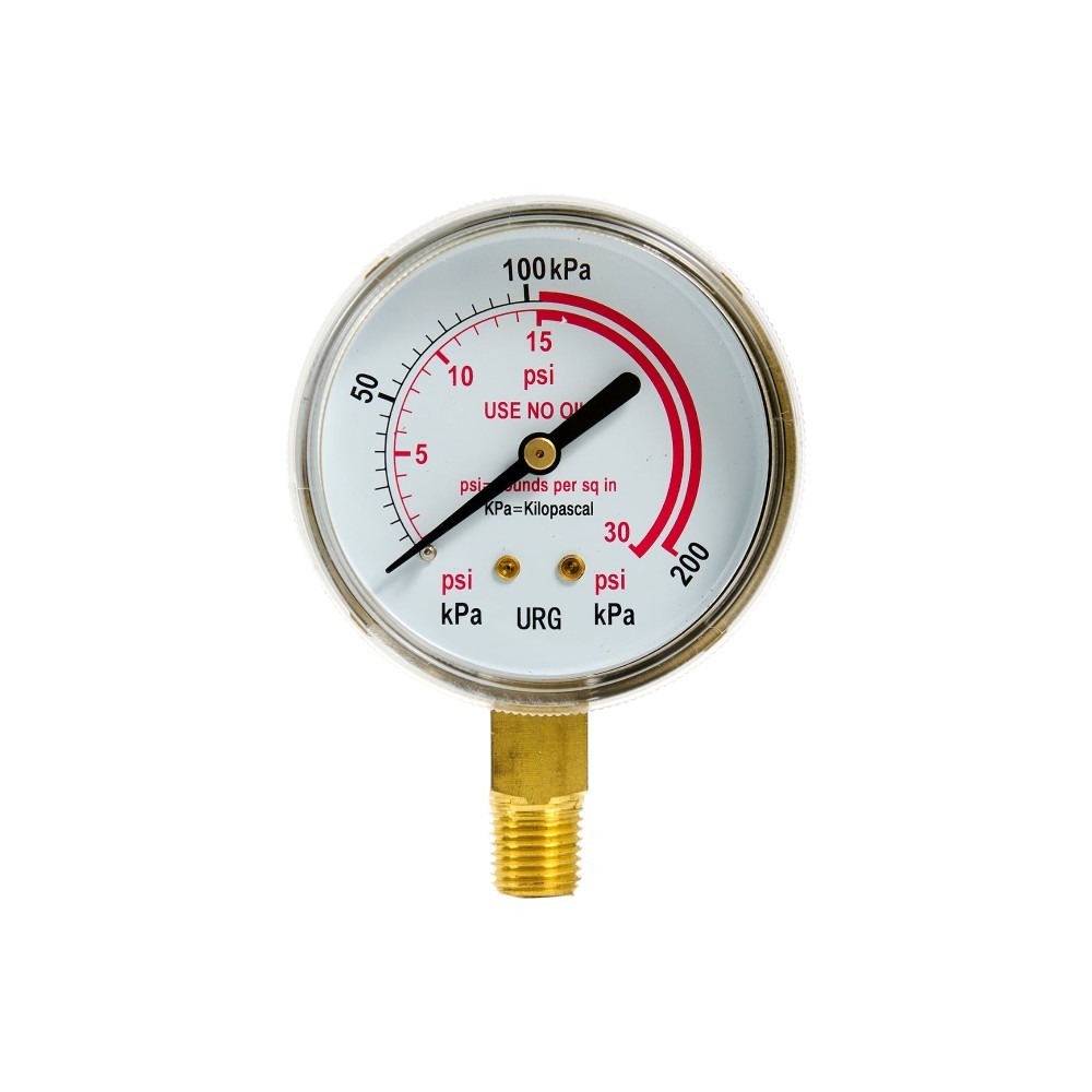 MANOMETRO 2" 30 PSI
