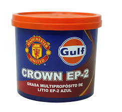 TANQUE 181 KG GRASA GULF CROWN EP-2 AZUL LITIO