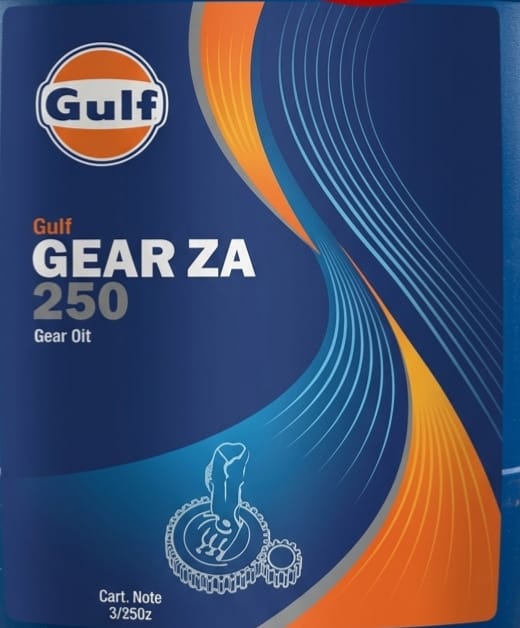 ACEITE  GULF GEAR EP SAE 250 CANECA 5 GLNS