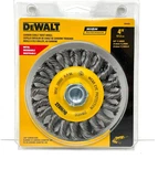 GRATA/AMOLADORA CIRCULAR/TRENZADA-NEGRA ROSCA-5/8" 4" DW4930